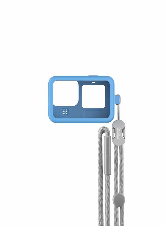 GoPro Sleeve + Lanyard (HERO9, HERO10, HERO11) Blue - Official GoPro Accessory - Image 3